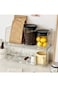 NIUB Clear Plastic Pantry Organizer Bins, 3 PCS Food Storage Containers with Handle for Refrigerato