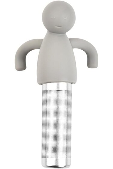 مصفاة شاي من Oasisgalore لأوراق الشاي السائبة، كرة مصفاة شاي لطيفة من الفولاذ المقاوم للصدأ، شبكة فائقة الدقة T