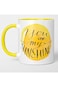 You Are My Sunshine Mug - Sunny Yellow Coffee Tea Cup. Valentines Gift For The Ray of Sunshine In Y