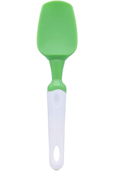 بن شيهون أبوعمر   ملعقة كيك سيليكون باليت - أخضر - 20×5×5 سم - أخضر