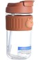 Three Bears Series Plastic Water Bottle with Straw and Lid 650ml - Shahab