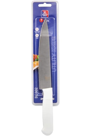 BRITISH CHEF Utility knife with Sharp Stainless steel Blade Durable design, Your multifunctional co