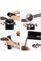 Portable Stainless Steel Hand Crank Coffee Grinder, Ceramic Grinding Core, Multi-position Adjustabl