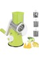 HOMGEN Vegetable Slicer Set, Popular Hand Held 3 in 1 Vegetable Slicer Sets Multifunction Vegetable