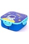 Eazy Kids Lunch Box and Water Bottle With Bag - Space Blue