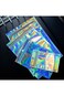 ECVV 100PCS Resealable Storage Bags Holographic Packaging Bags for Jewelry, Snack, Food Storage, Cl