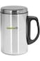 Royalford Stainless Steel Travel Mug Coffee With Handle &amp; Lid Friendly Leakproof Eco-Friendly ReUSa