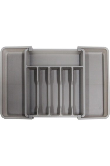 Large Capacity Silverware Drawer Organizer, Expandable Kitchen Utensil Organizer, Durable Kitchen D