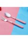 Portable Flatware Set with Case 304 Stainless Steel Fork and Spoon Reusable Flatware Set Dishwasher