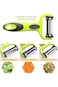 Vegetable Peeler 3 in 1 Swift Rotatable, Potato Peeler Vegetable Cutter Fruit Planer with Rotating