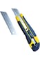 Non-slip, fixed paper cutter with an extra knife attached.