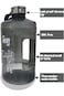 ALCOACH Half Gallon Big Water Bottle, 2.2L/73 OZ Large Leak Proof Sports Jug with Handle,Huge BPA F