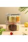 Tazweeq Clear Seasoning Box, 4 Compartments Sealed Seasoning Box With Lid, Seasoning Box with Cover