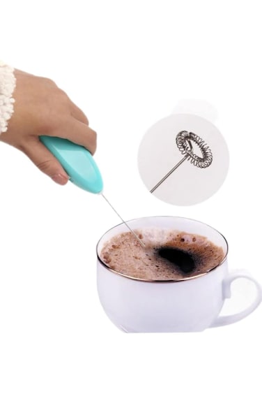 Whisk Coffee Matcho Milk Whisk Quick and Easy to Use Small Size Battery Operated
