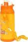 Royalford RF6420 350ml Water Bottle - REUsable Water Bottle Wide Mouth With Hanging Clip   Printed