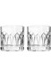 OCEAN TRAZE PAST (PST) DOUBLE ROCK GLASS, 2 PCS SET, 350 ML, P0366102, Double Rock Glass, Lowball G