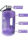 ALCOACH Gallon Water Bottle With Times To Drink - 2.2L/74 OZ Water Bottle - Motivational Water Bott