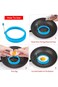 Egg Ring, Fried Egg Mold, Egg Separator, Reusable Cooking Rings, Silicone Non-Stick Egg Shaper Ring