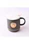 Home Concept Tea Cup And Lid With Gold Spoon -400ml