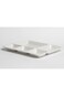 Rectangular Serving Plate 13X11 Inch Melamine Divided Rectangular Serving Plate for Nuts, Desserts