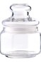 OCEAN Pop Jar Glass Lid Set, 2 Pieces, Clear, 325 ml, B0251102