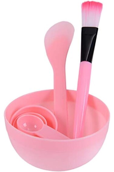 SNY Skin Care Mixing Bowl Spoon Set - 4 Pieces