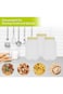 Royalford Round PET Jar with Cap, Clear 3 Liter Capacity, RF11100
