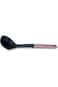 Cuisine Art PP Handle Nylon Soup Ladle with Hanging Hole, Heat Resistant, Light Maroon (Rose)