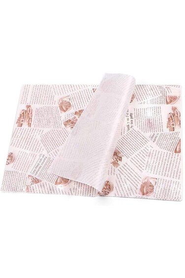 Excefore 100 Sheets Food Wrapping Paper, Wax Paper, Cake Wrappers, Gift Wrapping Paper for Crafting
