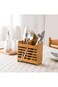 High Quality Wooden Cutlery Strainer, Hanging Kitchen Utensil Holder, Chopsticks Holder, Desk Organ
