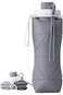 Tazweeq Collapsible Water Bottles, 20 oz Leakproof Valve Reusable BPA Free Foldable Water Bottle, f
