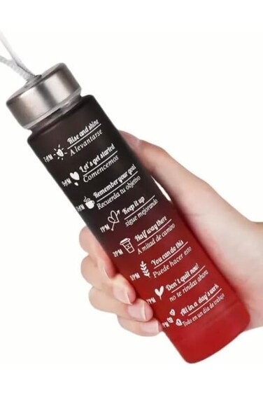 زجاجة مياه صغيرة - مانعة للتسرب، محمولة، قابلة لإعادة الاستخدام للأطفال والكبار والسفر والصالات الرياضية والهوكي