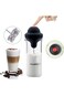 Electric Coffee Frother Cup Foamer Mixer for Coffee Frappe Kitchen Gadgets - single whisk head
