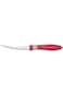 Tramontina Cor&amp;Cor 2 Pieces Tomato Knife Set with Stainless Steel Blade and Red Polypropylene Handl