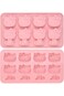 ALMEKAQUZ Hello Kitty Silicone molds,Small ice mold,Chocolate tray for Sugarcraft, Birthday Cake De