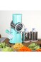 XmuijiiO Small Manual Vegetables Chopper Mini Hand Blender Food Graters Cabbage Shredders Tomato Cu