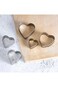 Royalford 5 Pcs Cookie Cutter Set, Stainless Steel, RF10278 - Premium-Quality, Food Grade Material,