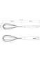 Tramontina Verano Stainless Steel Balloon Whisk with Onyx-Colored Polypropylene Handle
