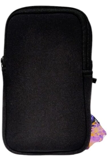 جراب زجاجة مياه معزول من B&D، جراب حامل مشروبات من النيوبرين، أسود