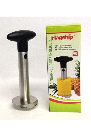 Flagship Stainless Steel Pineapple Corer Slicer Cutter Peeler