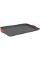 Trust Pro Non Stick Cookie Tray, 43.5 x 30 x 1.6 cm, Black/Red