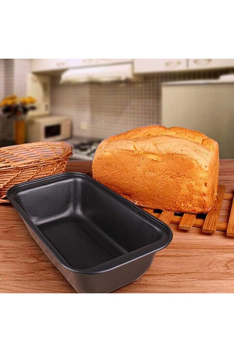 Generic Meatloaf Pan With Drain Tray Nonstick Baking Loaf Pan With Insert 9 X 5 Inches Loaf Pans For Baking Bread And Meat 2piece Set Black