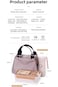 DREAM DOODLE Lunch Box (1100 ML) and Water Bottle (450 ML) with Lunch Bag - Wheat Straw Fiber Lunch