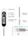 GNAFOTU Food Thermometer, Instant Read Meat Thermometer with Ultra-Thin Probe, Grill Thermometer fo