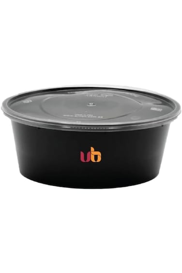 Circular Microwave Containers With PP Lid (50 Pieces) (450 ml)