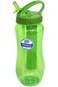 Cool Gear EZ-Freeze Horizon Sports Water Bottle with Freezer Stick, 22 oz Capacity, Green