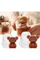 Silicone Ice Mold, 2Pcs 3D Bear Ice Molds, Ice Block Molds, Animal Ice Block Mold, Ice Cube Trays a