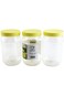 SUNPET JAR 1500 ML 3PCS SET Storage box set 3 pieces