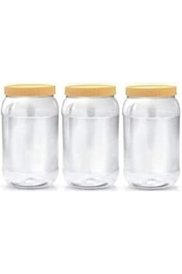 SUNPET JAR 1500 ML 3PCS SET Storage box set 3 pieces