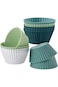 TERRIFI Silicone Baking Cup The Silicone Kitchen Reusable Silicone Baking Cups Cake Molds- Non-Toxi